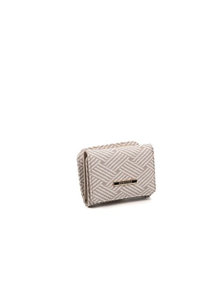 Silver Polo Silver & Polo Beige - Sand Sp1172 Women's Wallet & Card Holder