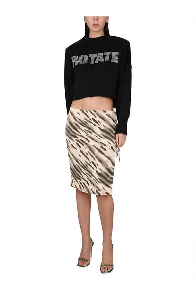 Rotate birger christensen Cropped Shirt With Logo