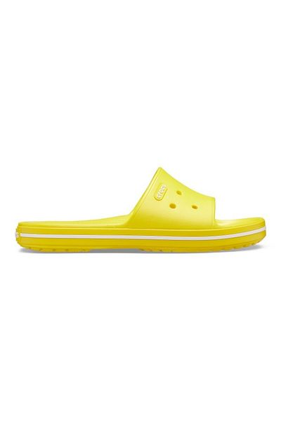 Crocs Crocband III Slide Slippers 46-47 EU - M12 US Yellow - Lemon/White