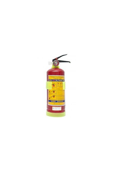 LEO Road safety kit valid for 5 years: Car first aid medical kit + Rechargeable car fire extinguisher