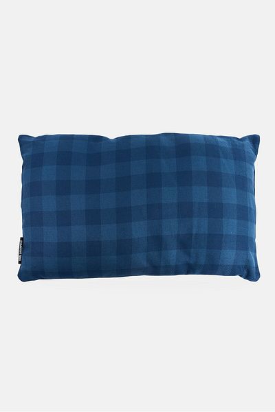 Karl Lagerfeld Checkered Decorative Cushion, Navy