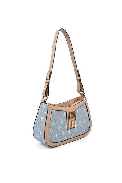 Silver Polo Argintiu și Polo Blue - Ten SP1132 Geantă crossbody pentru femei