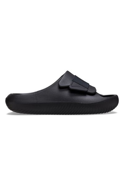 Crocs Mellow Luxe Recovery Slide Slippers Black - Black 37-38 EU - M5/W7 US