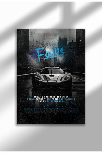 21mxm Motivational Car Poster, No Frame Canvas, "Hardest Worker" Quote, Drive to Win 2025