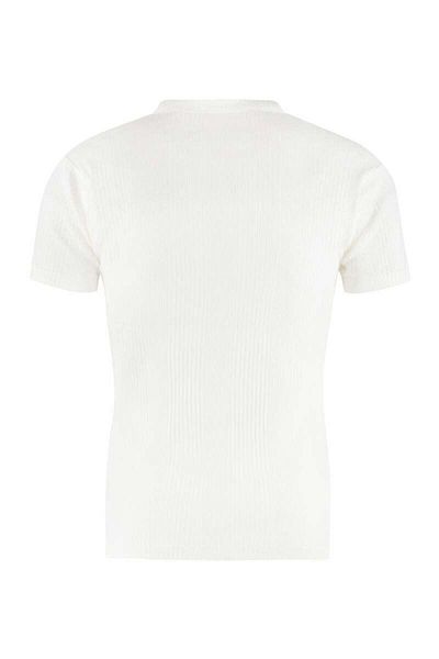 Maison Margiela Tricou Maison Margiela din bumbac tricotat
