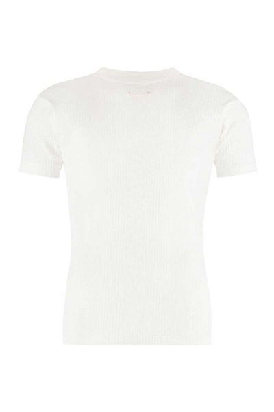 Maison Margiela Tricou Maison Margiela din bumbac tricotat