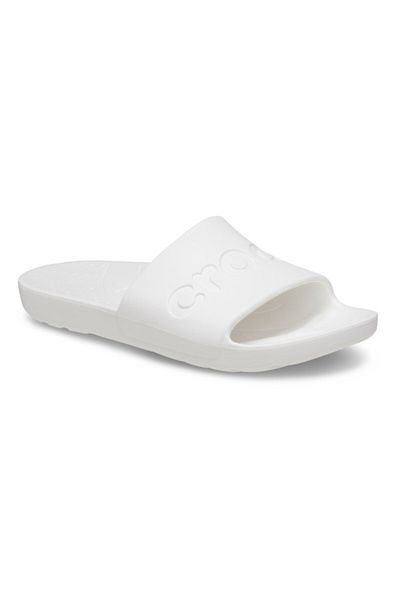 Crocs Slide Slippers White - White 39-40 EU - M7/W9 US