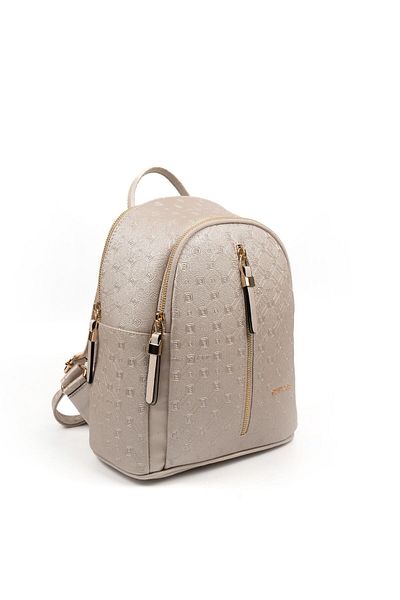 Silver Polo Silver & Polo Beige - S.Beige Sp901 Women's Backpack