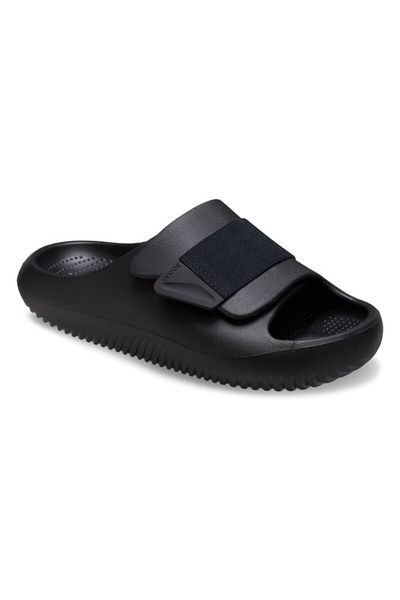 Crocs Mellow Luxe Recovery Slide Slippers Black - Black 37-38 EU - M5/W7 US