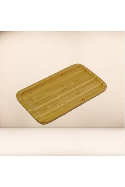BASURRAH Small wooden bamboo serving platter