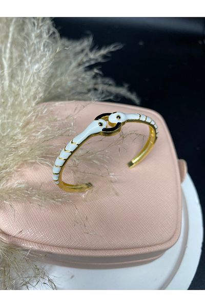 ismim bijuteri Snake Pattern Adjustable Women's Handcuffs