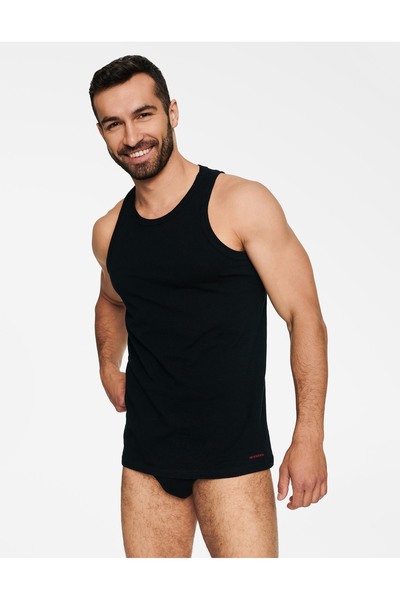 Henderson Men's Classic Undershirt Camisole Tank Top Cotton & Elastane | Brass