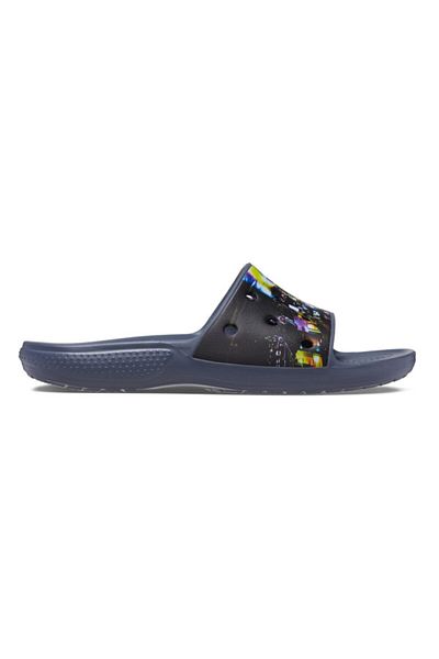 Crocs Classic Slippers Crocs Meta Scape Slide 39-40 EU - M7/W9 US Black - Black/Multi