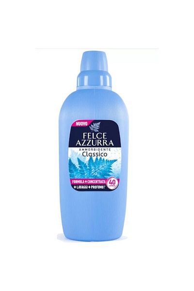 Felce Azzurra Classico Fabric Softener, 2L, Classic Scent, Concentrated Formula