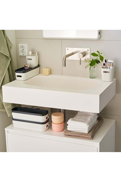 Orthex SmartStore Compact Mini storage box, White, 9.8x9.4x10.2 cm