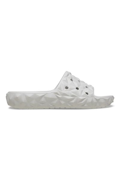 Crocs Classic Geometric Slide v2 Slippers 36-37 EU - M4/W6 US Gray - Atmosphere