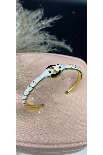 ismim bijuteri Snake Pattern Adjustable Women's Handcuffs