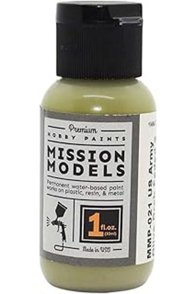 NETWORK ART Mission Models Mmp-021 Us Army Olive Drab Faded 2 Model Paint 30ml