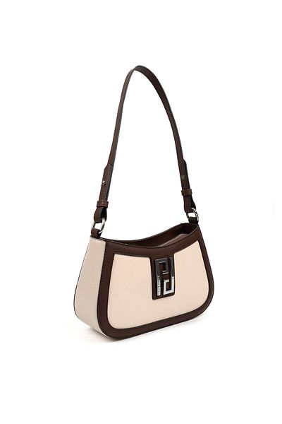 Silver Polo Silver & Polo Beige - Brown Sp1132 Women's Crossbody Bag