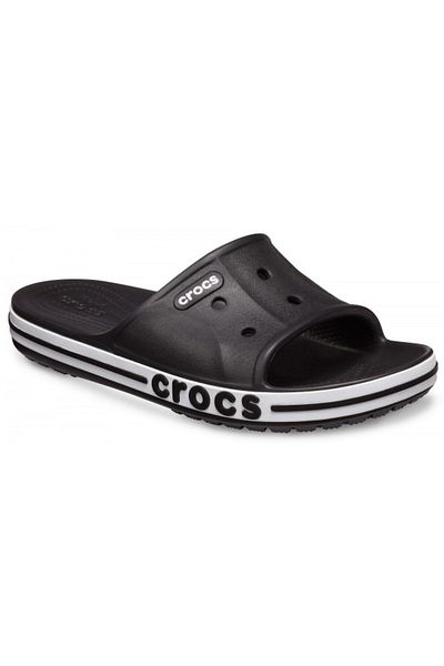 Crocs Bayaband Slide Slippers 36-37 EU - M4/W6 US Black - Black/White