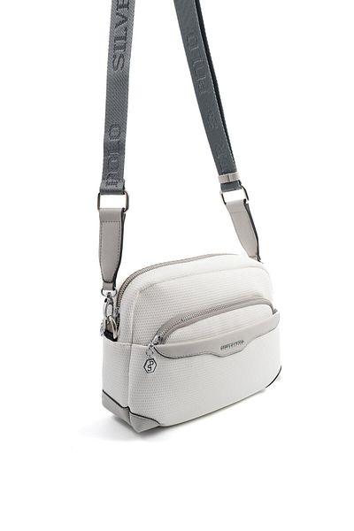 Silver Polo Silver & Polo White - A.grey SP1201 Geantă de damă