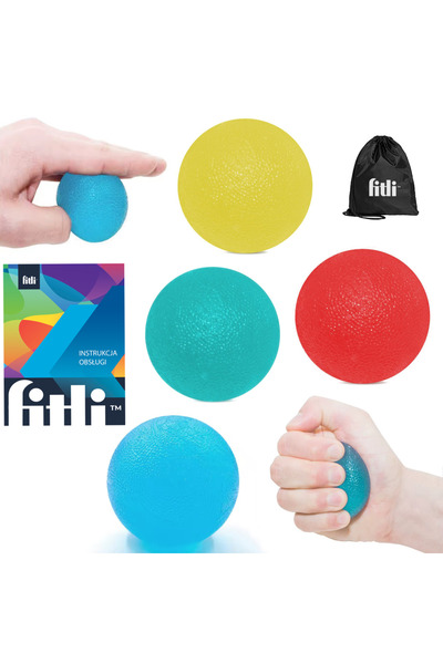 Fitli Set complet pentru exercitiile mainilor, 4 bile , 15-30 kg