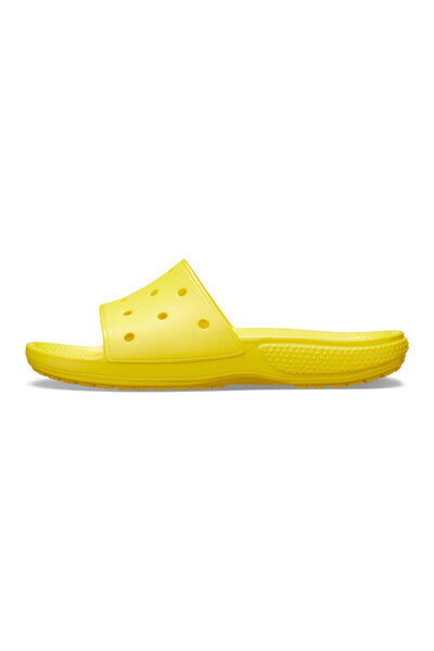 Crocs Classic Slide Iconic Comfort Slippers - Lemon