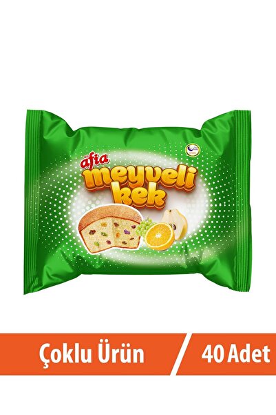 Afia Meyveli Kek 40*40 Gr