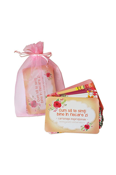 JUCARII VORBARETE Cum sa te simti bine in fiecare zi? Cartonase inspirationale