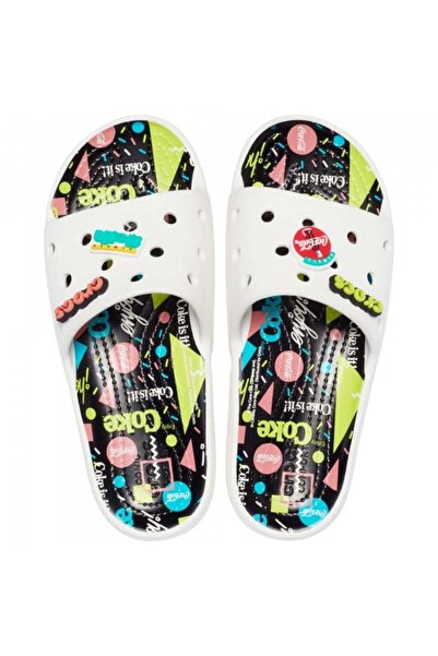 Crocs Slippers CocaCola X Classic 90s Slide - White/Multi