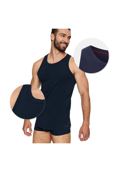 Henderson Men's Classic simplicity & comfort & Classic Style & Quality Cotton & Round neckline | Brass