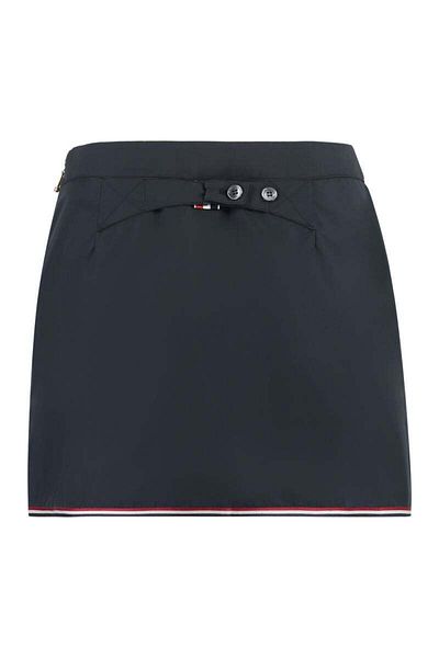 THOM BROWNE Fustă mini din material tehnic Thom Browne