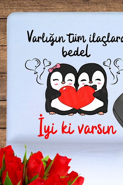 qoeuyl boutique Good to Have You Printed Gift for Wife, Lover, Friend Oval/Rectangular Mousepad with Wrist Support