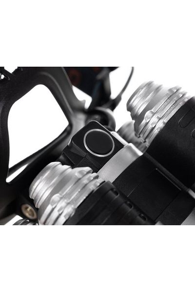 ideal STORE idealSTORE Premium Headlamp, Aluminum Material, 5 LEDs, 4 Lighting Modes, Battery 6