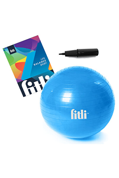 Fitli Minge fitness 65cm, Albastru