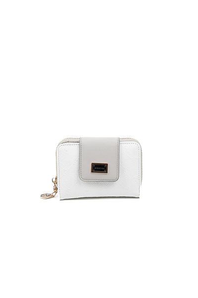 Silver Polo Silver & Polo White - A.Gray Sp935 Women's Wallet & Card Holder