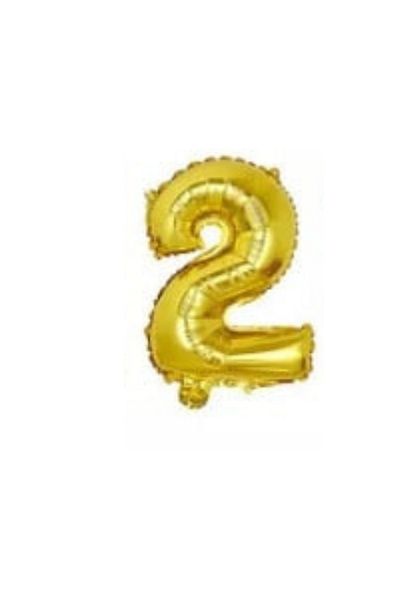 Blusmart Birthday Balloon Number 2, Pvc, 35 Cm