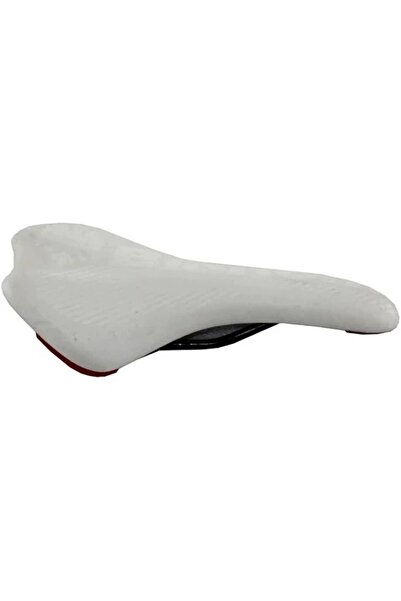 Bianchi SELE KELEPÇESİZ RAYLI 270MM 130MM BEYAZ KIRMIZI