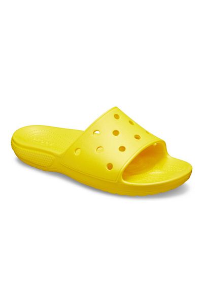 Crocs Classic Slippers Crocs Slide Iconic Crocs Comfort 45-46 EU - M11 US Yellow - Lemon