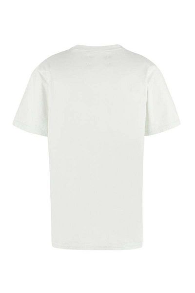 Maison Margiela Tricou cu guler rotund din bumbac Maison Margiela