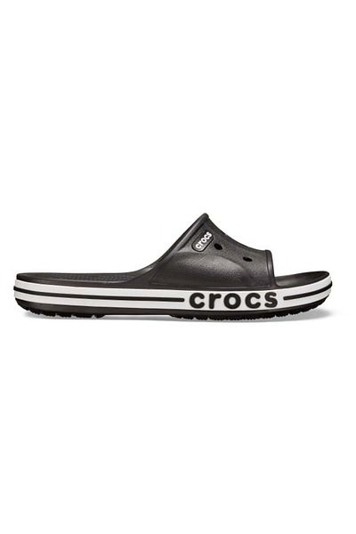 Crocs Bayaband Slide Slippers 36-37 EU - M4/W6 US Black - Black/White