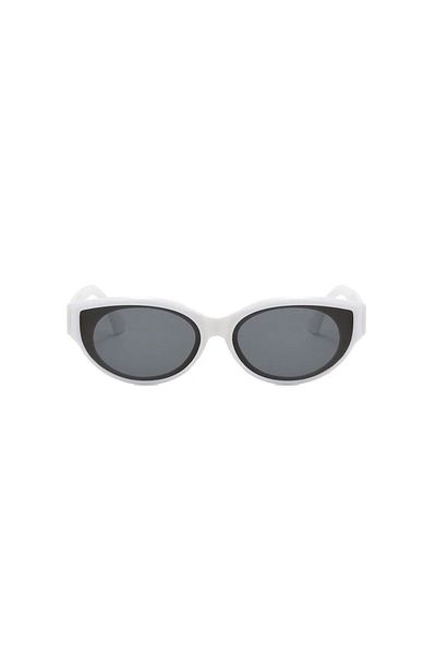 Toz Vintage Slinor White Vintage & Retro Sunglasses
