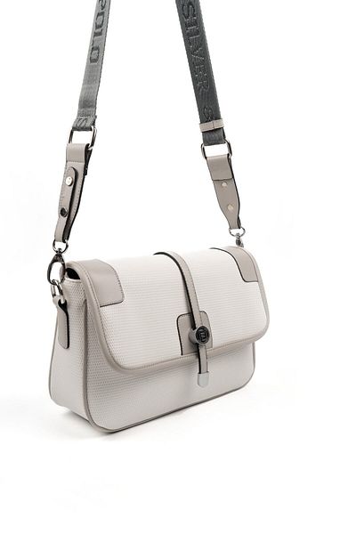 Silver Polo Silver & Polo White - A.grey SP1182 Geantă de damă