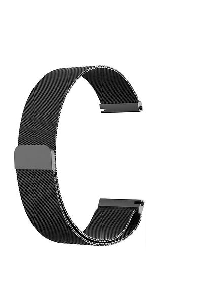 İSP Milanese Metal Strap, 20mm, Black