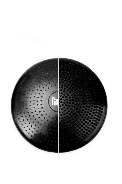 Fitli Perna senzoriala pentru echilibru, masaj, recuperare, 34 cm, Negru