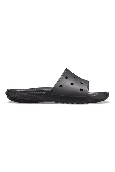 Crocs Classic Slide Iconic Crocs Comfort Slippers Black - Black 48-49 EU - M13 US