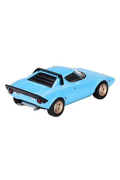 CANSA Mini Gt 1/64 Lancia Stratos Hf Stradale Azzuro Chiaro Mgt00624