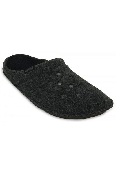 Crocs Classic Slipper 36-37 EU - M4/W6 US Black - Black/Black
