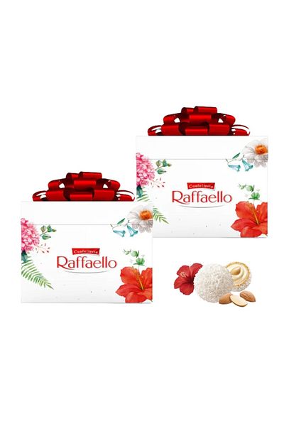 Raffaello Praline crocante cu nuca de cocos si migdale 2 x 300g