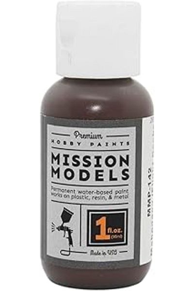 NETWORK ART Mission Models Mmp-142 Mahogany (Flight Deck Tools Etc.) Acrylic Paint 1oz (30ml)
